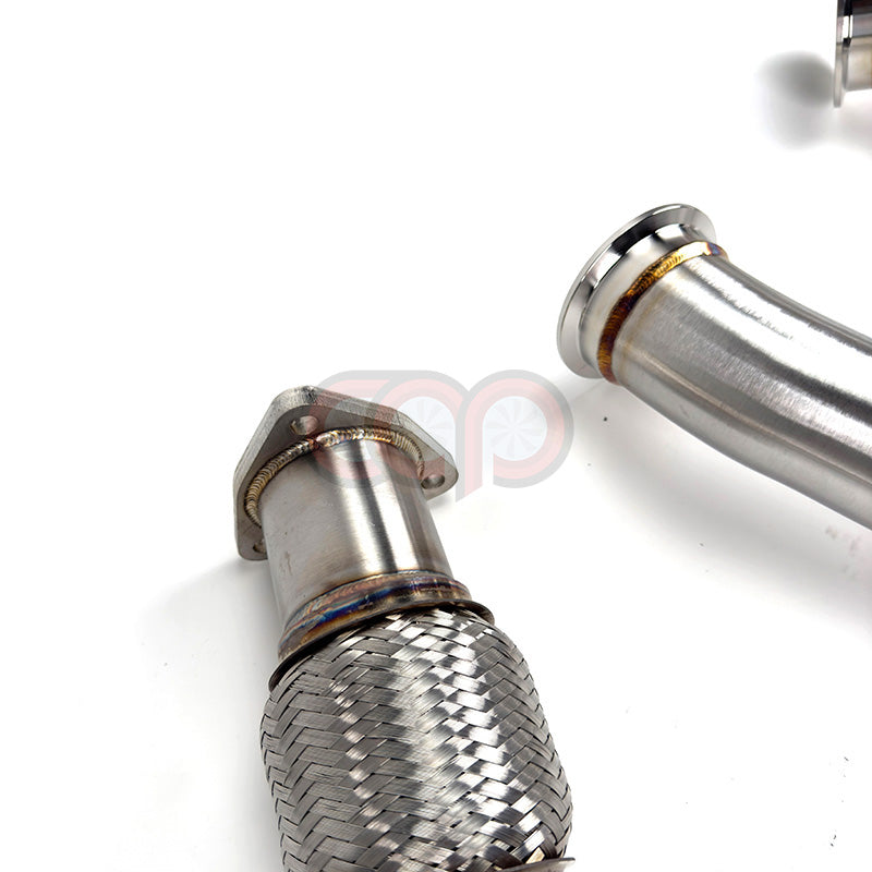 B8/B8.5/C7/C7.5/8R/8R.5 3.0T Resonated Downpipes Version 2 V2 | Audi B8/B8.5/C7/C7.5/8R/8R.5 S4, S5, A6, A7, Q5, SQ5 | Canadian Auto Performance