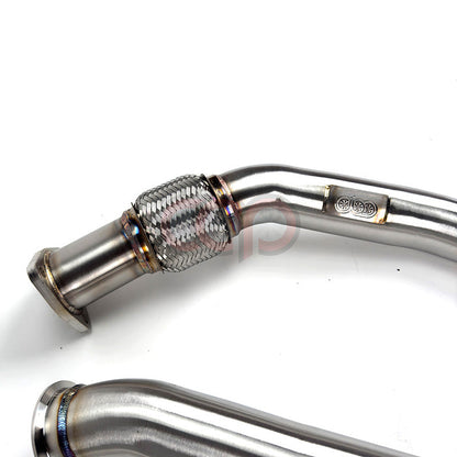 B8/B8.5/C7/C7.5/8R/8R.5 3.0T Non-Resonated Downpipes Version 2 V2 Non-Resonated | Audi B8/B8.5/C7/C7.5/8R/8R.5 S4, S5, A6, A7, Q5, SQ5 | Canadian Auto Performance
