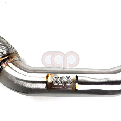 B8/B8.5/C7/C7.5/8R/8R.5 3.0T Resonated Downpipes Version 2 V2 | Audi B8/B8.5/C7/C7.5/8R/8R.5 S4, S5, A6, A7, Q5, SQ5 | Canadian Auto Performance