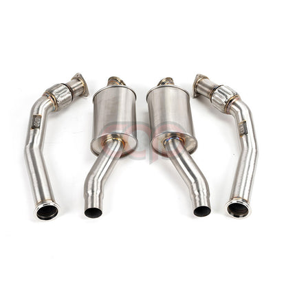 B8/B8.5/C7/C7.5/8R/8R.5 3.0T Resonated Downpipes Version 2 V2 | Audi B8/B8.5/C7/C7.5/8R/8R.5 S4, S5, A6, A7, Q5, SQ5 | Canadian Auto Performance