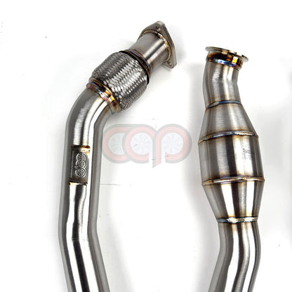 B8/B8.5/C7/C7.5/8R/8R.5 3.0T Resonated Downpipes Version 2 V2 | Audi B8/B8.5/C7/C7.5/8R/8R.5 S4, S5, A6, A7, Q5, SQ5 | Canadian Auto Performance