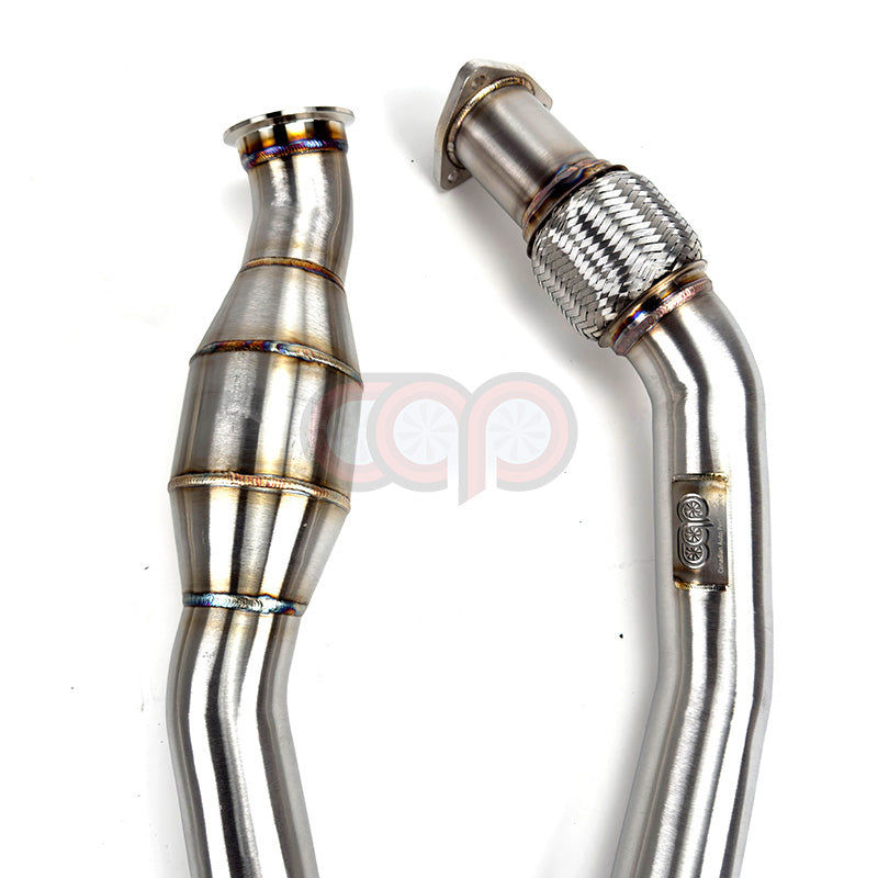 B8/B8.5/C7/C7.5/8R/8R.5 3.0T Resonated Downpipes Version 2 V2 | Audi B8/B8.5/C7/C7.5/8R/8R.5 S4, S5, A6, A7, Q5, SQ5 | Canadian Auto Performance