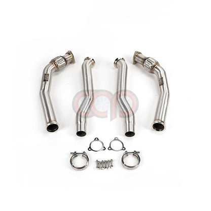 B8/B8.5/C7/C7.5/8R/8R.5 3.0T Non-Resonated Downpipes Version 2 V2 Non-Resonated | Audi B8/B8.5/C7/C7.5/8R/8R.5 S4, S5, A6, A7, Q5, SQ5 | Canadian Auto Performance