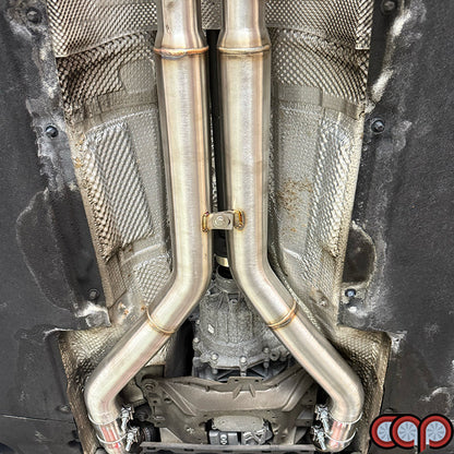 C7/C7.5/D4/D4.5 4.0T Cast Downpipes Midpipes Exhaust Combo V2 | Audi C7/C7.5/D4/D4.5 S6, RS6 4.0 TFSI, S7, RS7 4.0 TFSI, A8, S8 4.0 TFSI | Canadian Auto Performance