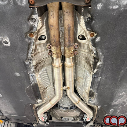 C7/C7.5/D4/D4.5 4.0T Cast Downpipes Midpipes Exhaust Combo V2 | Audi C7/C7.5/D4/D4.5 S6, RS6 4.0 TFSI, S7, RS7 4.0 TFSI, A8, S8 4.0 TFSI | Canadian Auto Performance
