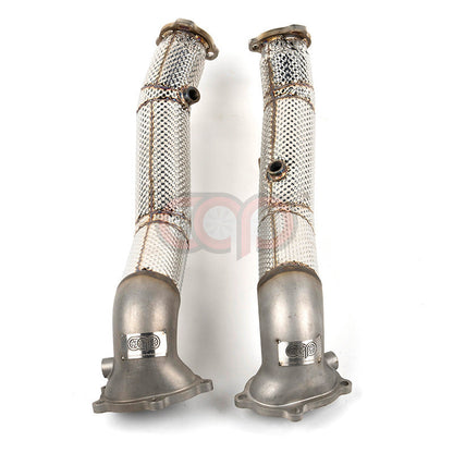 C7/C7.5/D4/D4.5 4.0T Cast Downpipes Exhaust V2 | Audi C7/C7.5/D4/D4.5 S6, RS6 4.0 TFSI, S7, RS7 4.0 TFSI, A8, S8 4.0 TFSI | Canadian Auto Performance