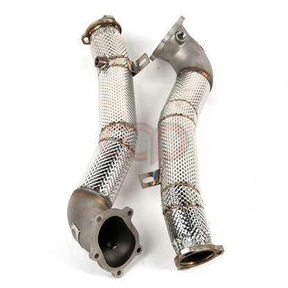 C7/C7.5/D4/D4.5 4.0T Cast Downpipes Exhaust V2 | Audi C7/C7.5/D4/D4.5 S6, RS6 4.0 TFSI, S7, RS7 4.0 TFSI, A8, S8 4.0 TFSI | Canadian Auto Performance