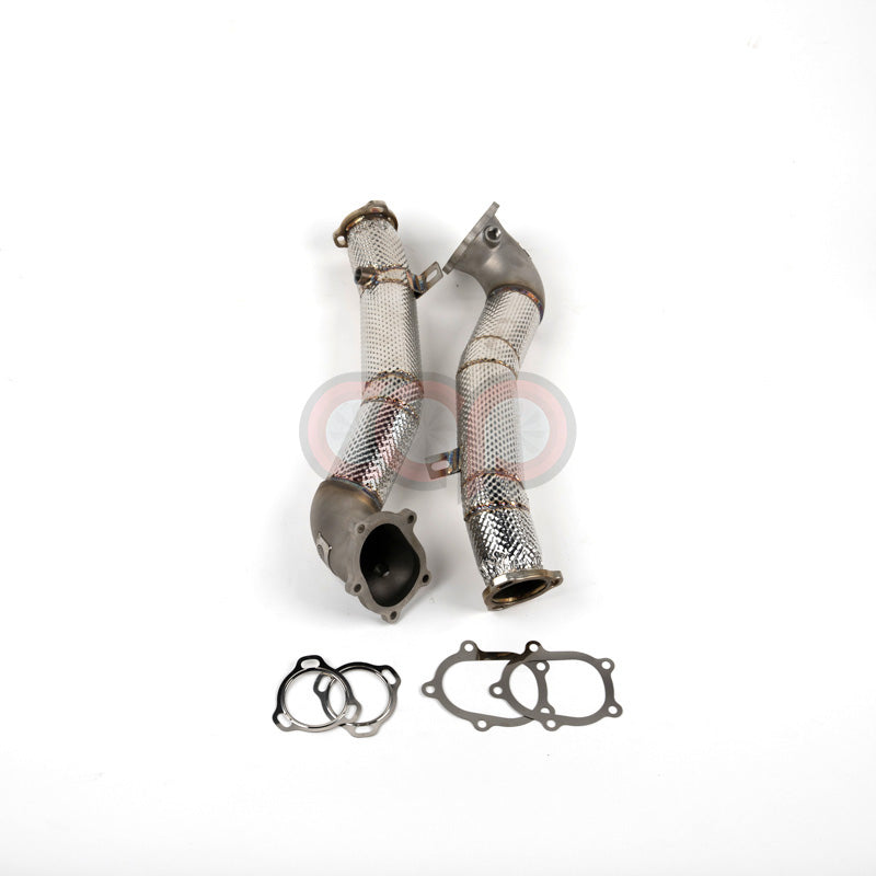 C7/C7.5/D4/D4.5 4.0T Cast Downpipes Exhaust V2 | Audi C7/C7.5/D4/D4.5 S6, RS6 4.0 TFSI, S7, RS7 4.0 TFSI, A8, S8 4.0 TFSI | Canadian Auto Performance