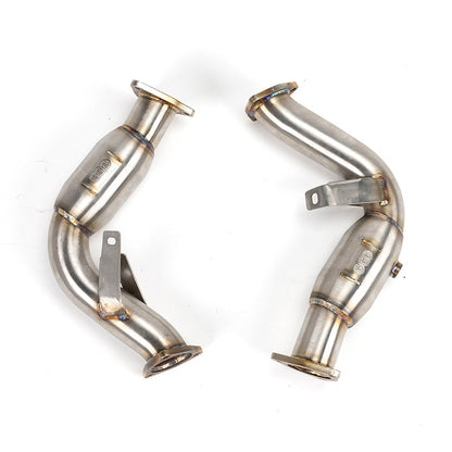 B8/B8.5/C7/C7.5/D4/D4.5/8R/8R.5 3.0T Supercharged Resonated Test Pipes | Audi B8/B8.5/C7/C7.5/D4/D4.5/8R/8R.5 S4, S5, A6, A7, A8, Q5, SQ5 | Canadian Auto Performance