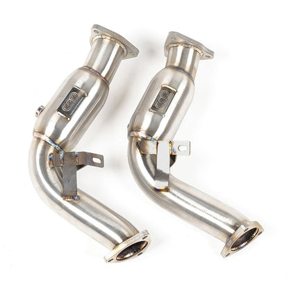 B8/B8.5/C7/C7.5/D4/D4.5/8R/8R.5 3.0T Supercharged Resonated Test Pipes | Audi B8/B8.5/C7/C7.5/D4/D4.5/8R/8R.5 S4, S5, A6, A7, A8, Q5, SQ5 | Canadian Auto Performance