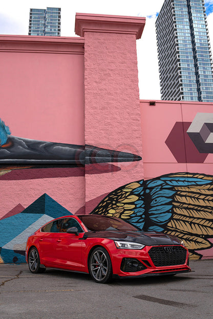 B9 Carbon Fiber Side Skirts | Audi B9 A5 S-Line Sportback, S5 Sportback | Canadian Auto Performance