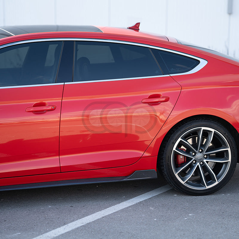 B9 Carbon Fiber Side Skirts | Audi B9 A5 S-Line Sportback, S5 Sportback | Canadian Auto Performance