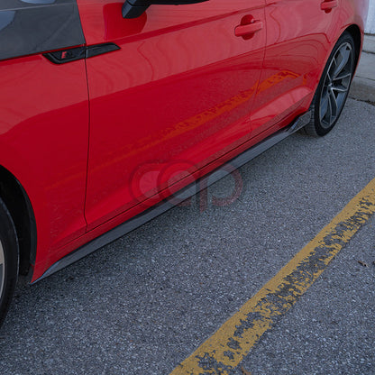 B9 Carbon Fiber Side Skirts | Audi B9 A5 S-Line Sportback, S5 Sportback | Canadian Auto Performance