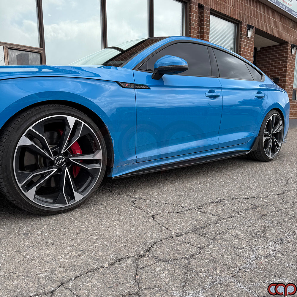 B9.5 Carbon Fiber Side Skirts | Audi B9.5 A5 S-Line Sportback, S5 Sportback | Canadian Auto Performance