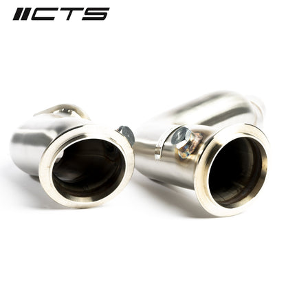 3" Stainless Steel Downpipe | BMW S55 F80/F82/F87 M3/M4/M2 Competition | CTS Turbo