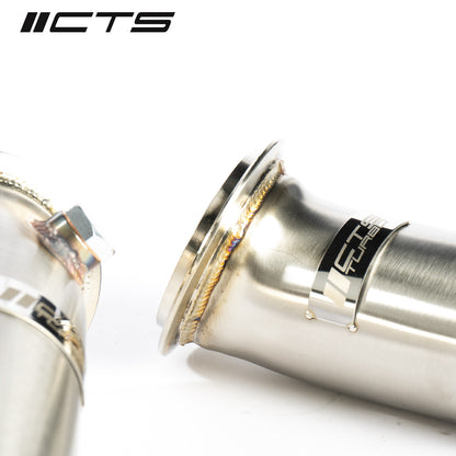 3" Stainless Steel Downpipe | BMW S55 F80/F82/F87 M3/M4/M2 Competition | CTS Turbo