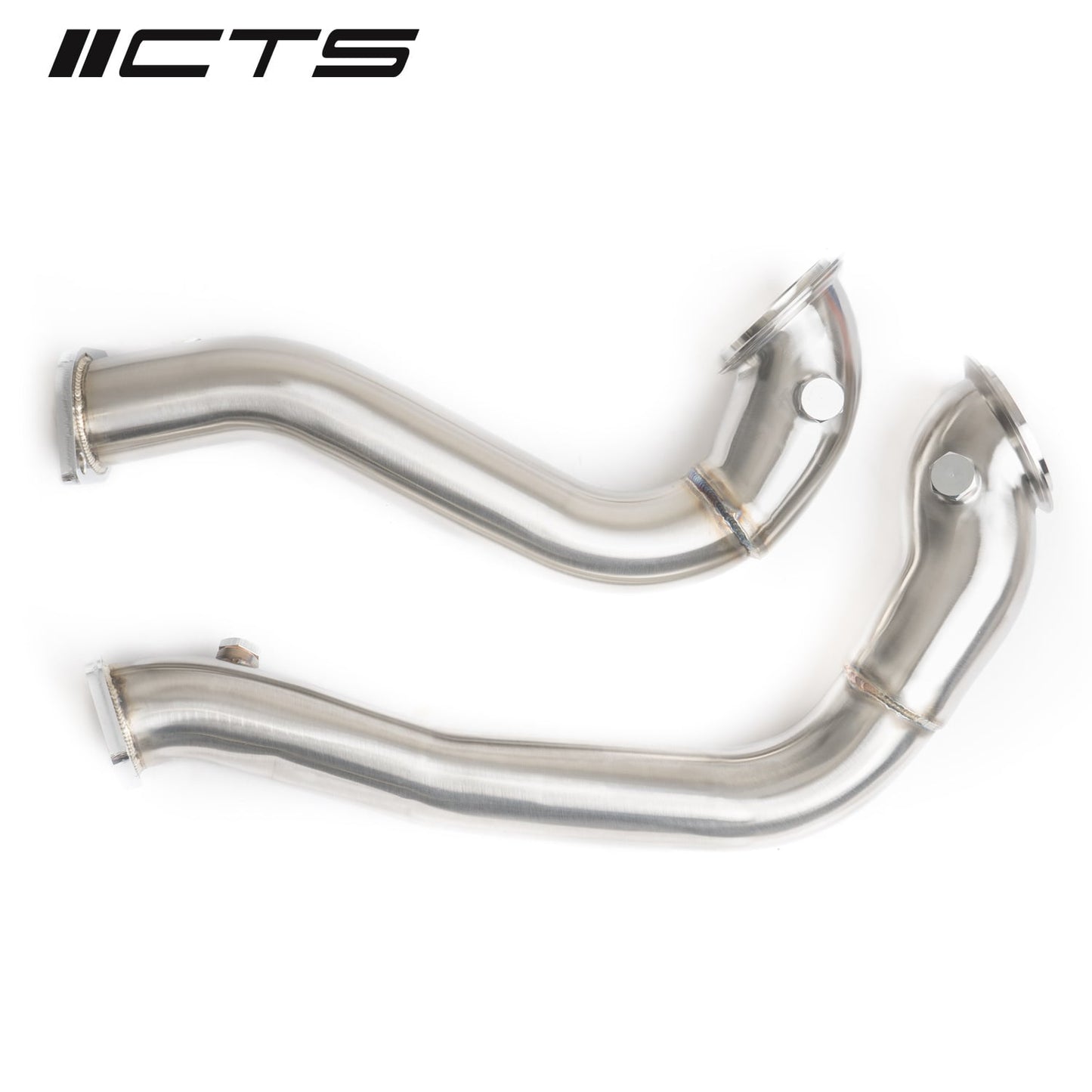 Cast 2.5" Downpipe Set | BMW 135i/335i N54 (RWD only) | CTS Turbo