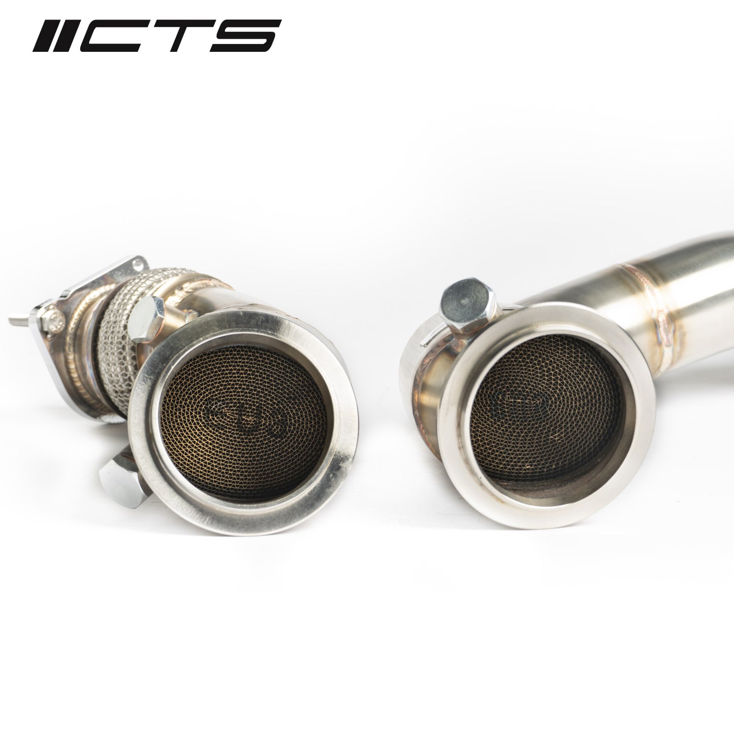 3" Stainless Steel High-Flow CATS | BMW S55 F80/F82/F87 M3/M4/M2 Competition | CTS Turbo