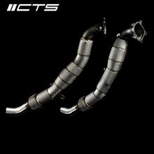 CTS Downpipes w/ High Flow Cats for Audi C7/C7.5 S6/S7/RS7 4.0T