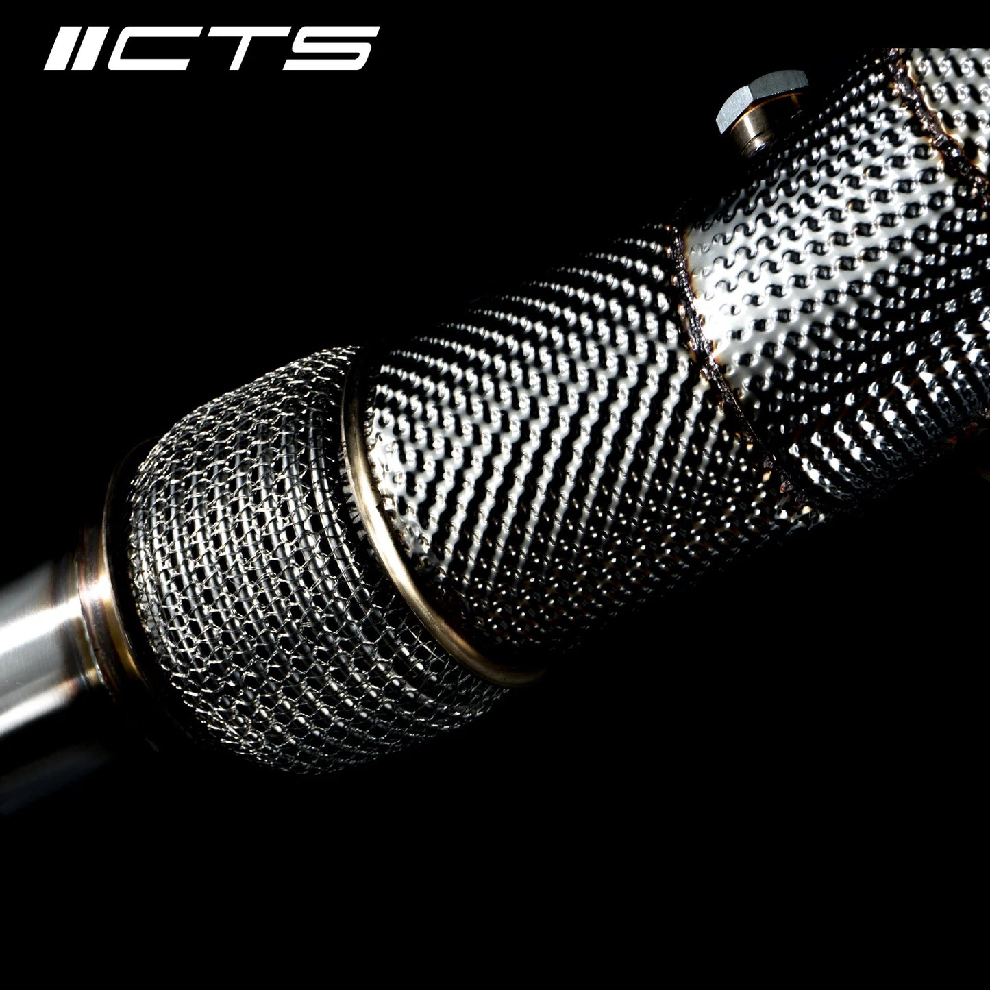 CTS Downpipes w/ High Flow Cats for Audi C7/C7.5 S6/S7/RS7 4.0T