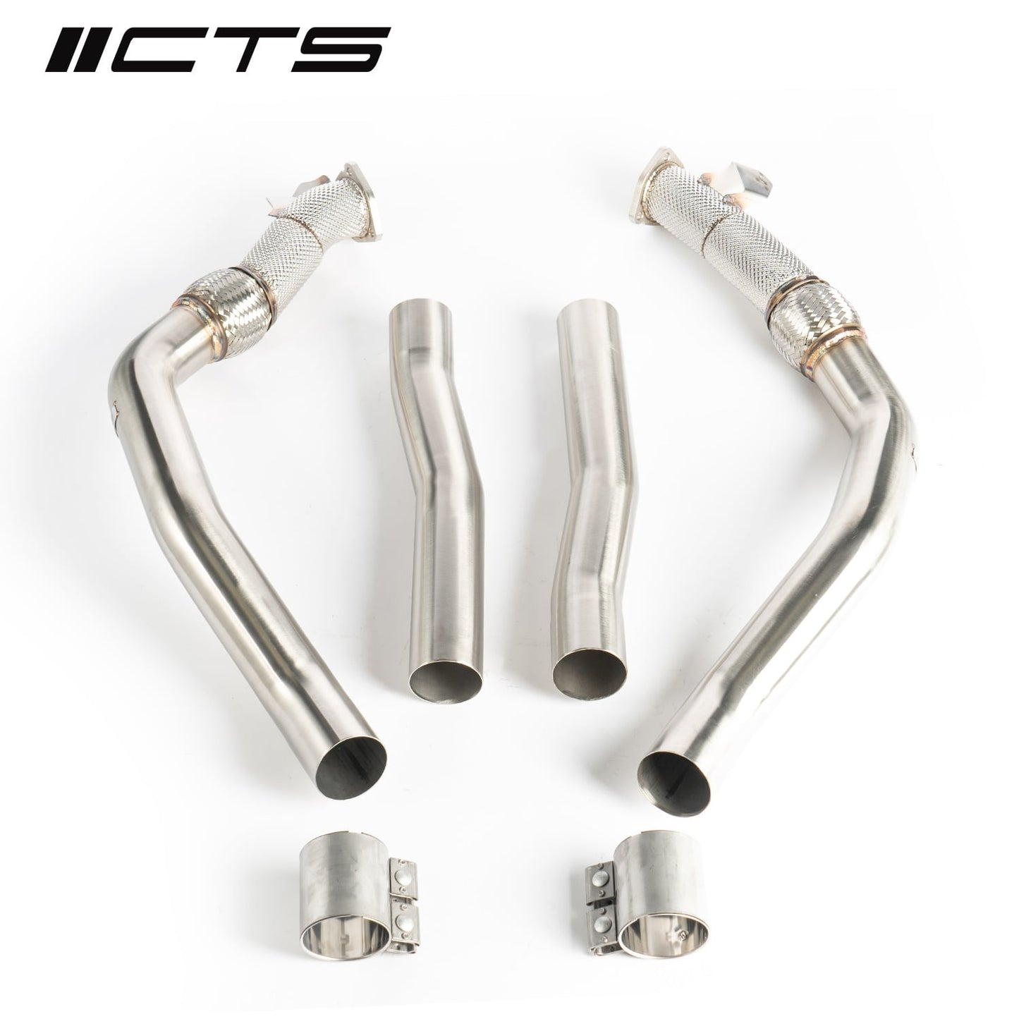 Mid Pipes/Resonator Delete | Audi C8 RS6/RS7 4.0T | CTS Turbo