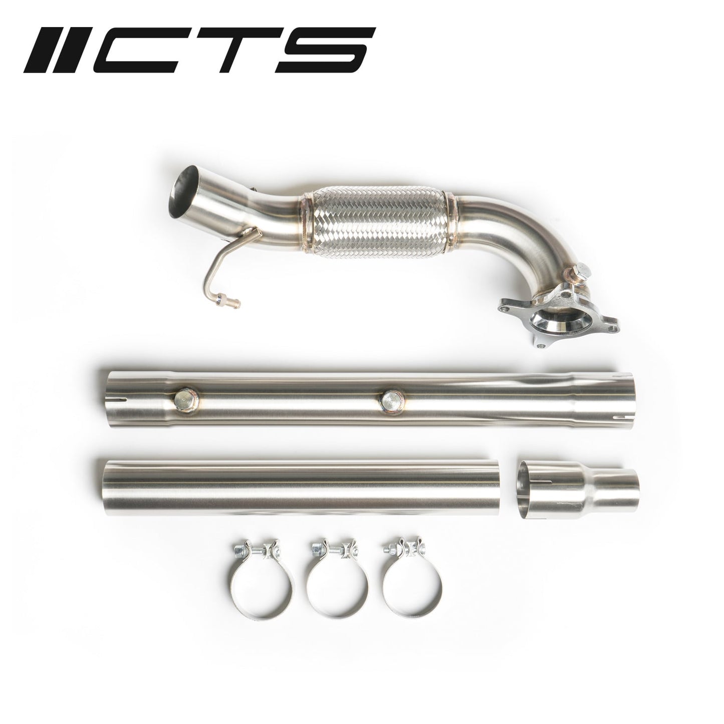 Race Downpipe | Audi/VW MK5, MK6, 8P A3, 8J TT 2.0T FWD | CTS Turbo