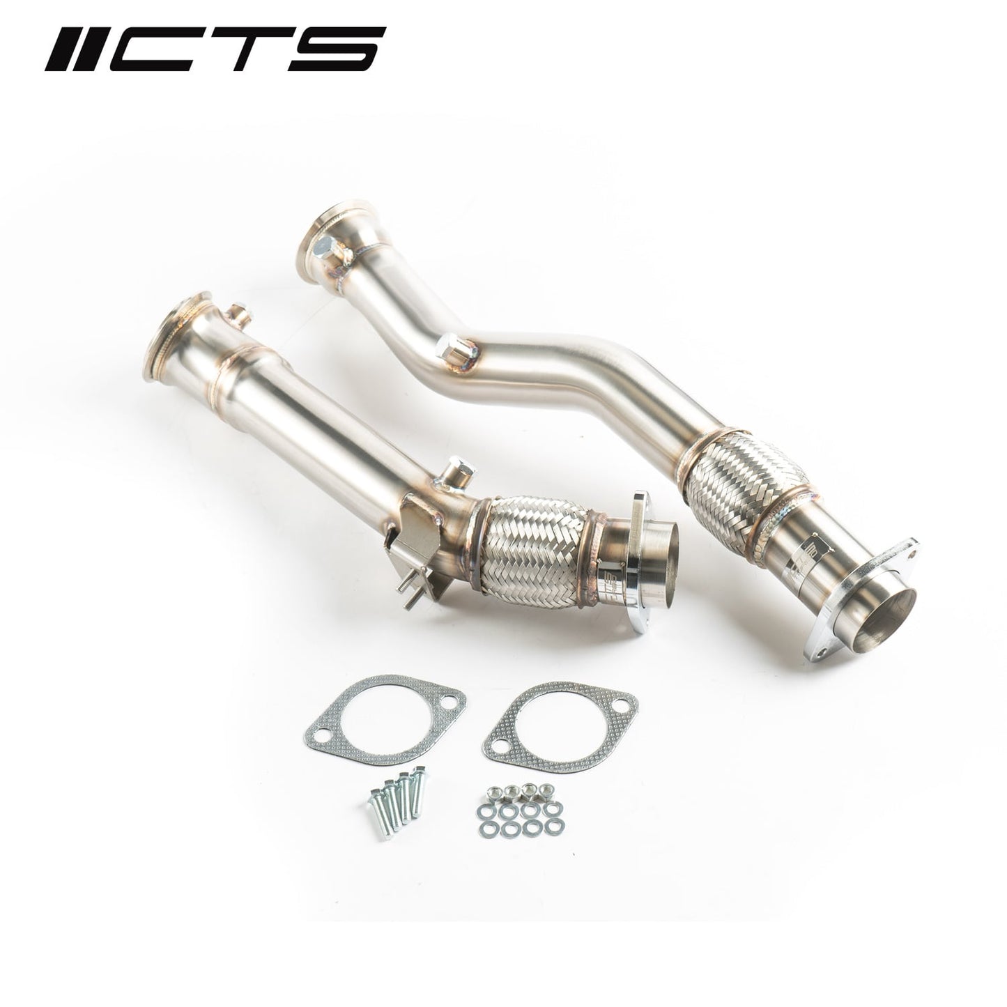 Downpipes Without Heat Wrap | BMW S58 F97/G01 X3M/X3MC, F98/G02 X4M/X4MC | CTS Turbo