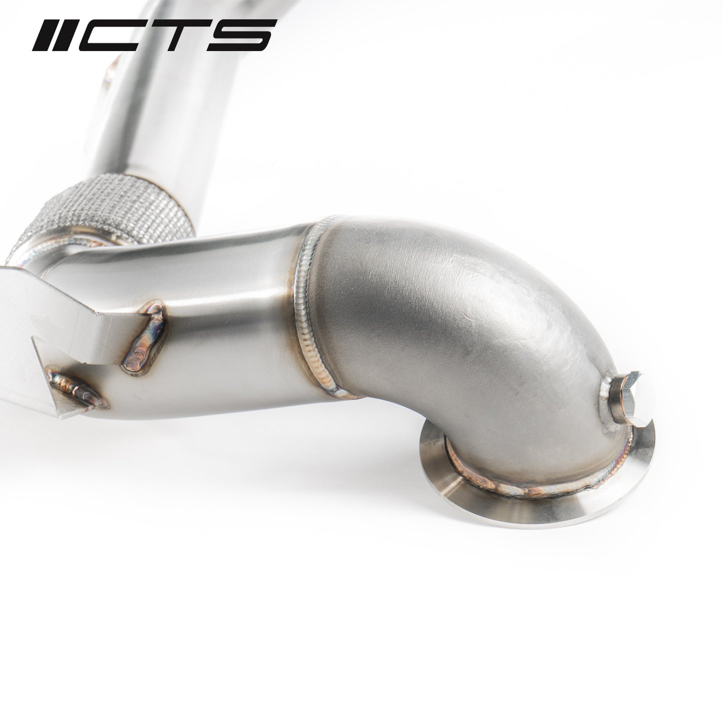 EVO4 FWD Race Exhaust Downpipe | VW MK8 GTI, Audi 8Y A3 | CTS Turbo