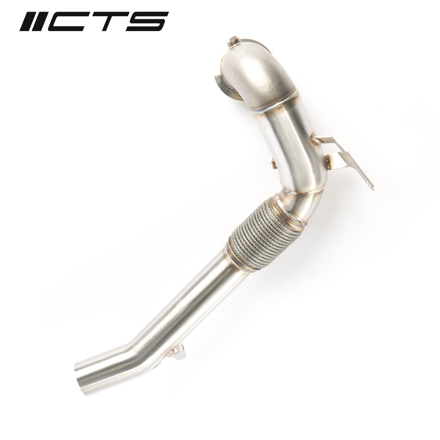 EVO4 FWD Race Exhaust Downpipe | VW MK8 GTI, Audi 8Y A3 | CTS Turbo