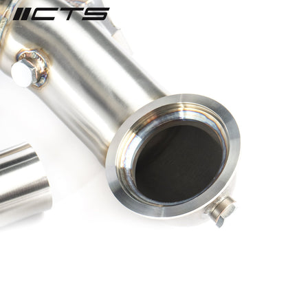 EVO4 FWD Race Exhaust Downpipe | VW MK8 GTI, Audi 8Y A3 | CTS Turbo