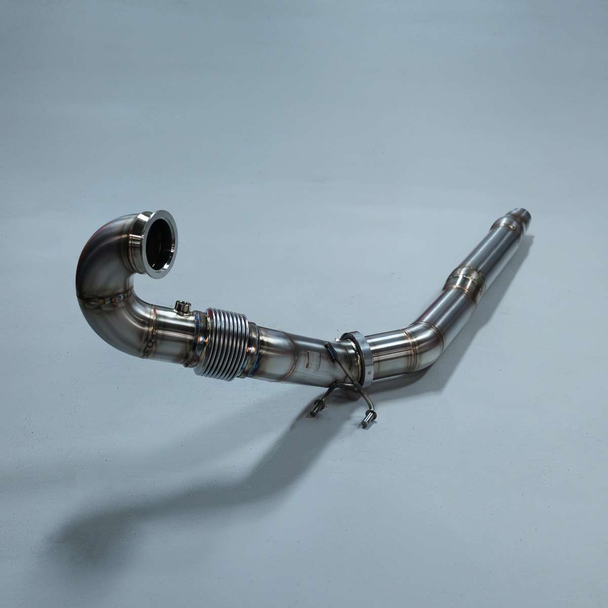 GAS 3.5" 90MM MQB Downpipe