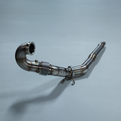 GAS 3.5" 90MM MQB Downpipe