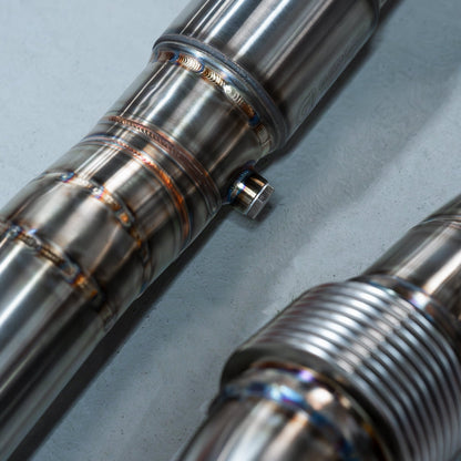GAS 3.5" 90MM MQB Downpipe