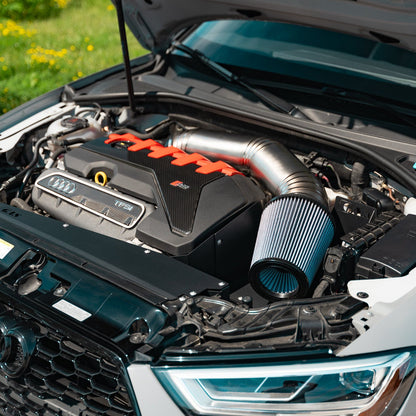 GAS Omega 5 Inch Titanium Intake, Audi RS3/TTRS