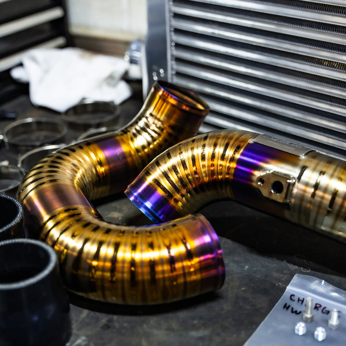 GAS Omega 1000hp Billet Intercooler Kit, B9 S4/S5