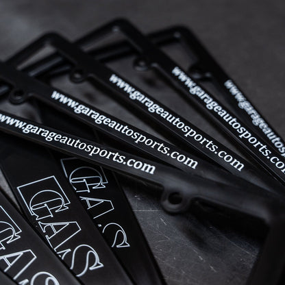 GAS License Plate Frame