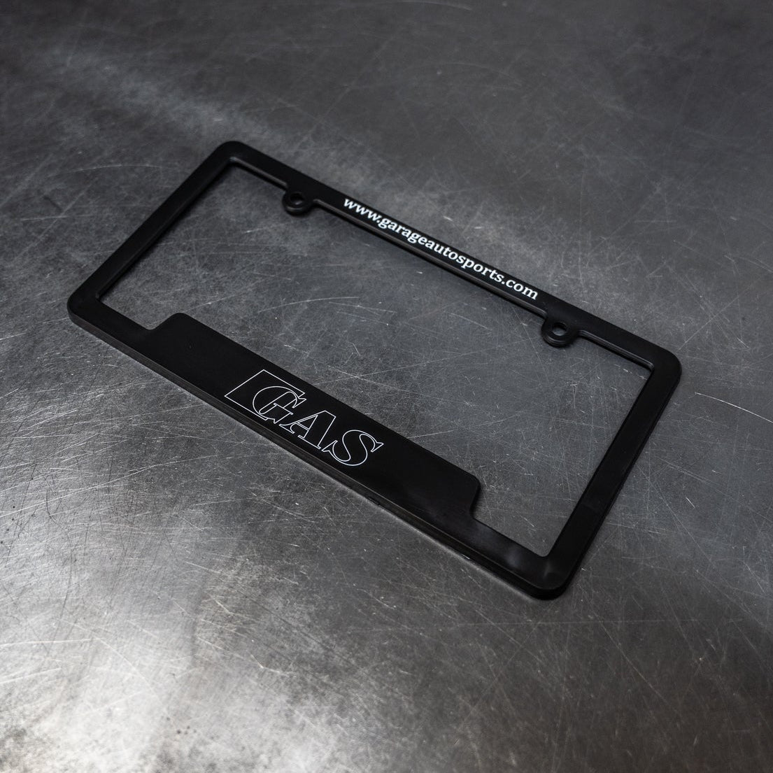 GAS License Plate Frame