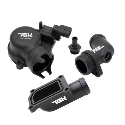 Audi 4.0T Coolant Shutoff Delete Piping Kit - 10MM Barb | Audi 4.0T | TGK Motorsport