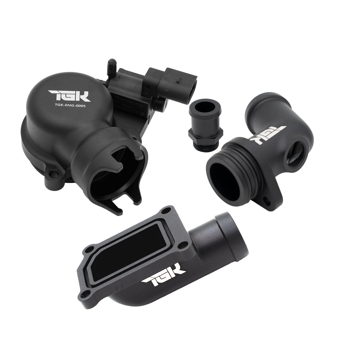 Audi 4.0T Coolant Shutoff Delete Piping Kit - 10MM Barb | Audi 4.0T | TGK Motorsport