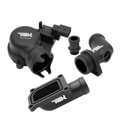 Audi 4.0T Coolant Shutoff Delete Piping Kit - 10MM Barb | Audi 4.0T | TGK Motorsport