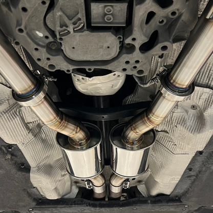 GAS 4M Q7 Downpipes, Extra Rear Sections ONLY