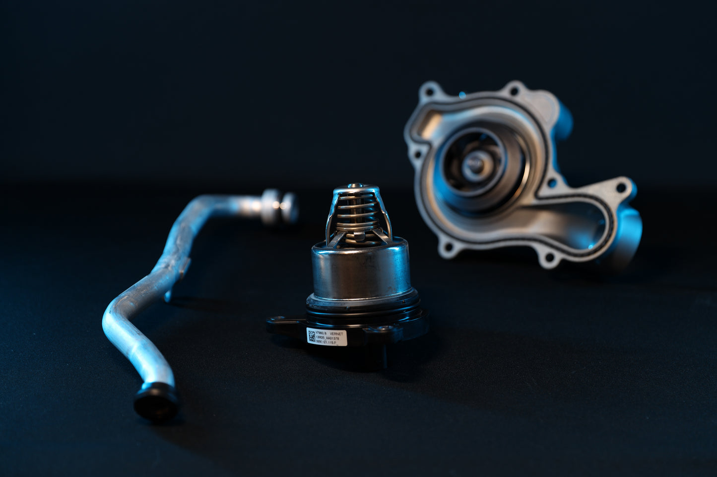 Genuine Audi 4-Bolt to 6-Bolt Water Pump Conversion Kit for Audi EA839 2.9TT/3.0T B9 S4/S5/SQ5/RS5 & More