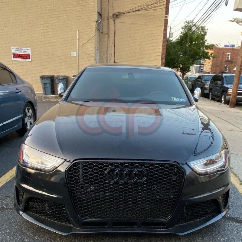B8.5 RS4 Honeycomb Grille | Audi B8.5 A4 Non S-Line, A4 S-Line, S4 | Canadian Auto Performance