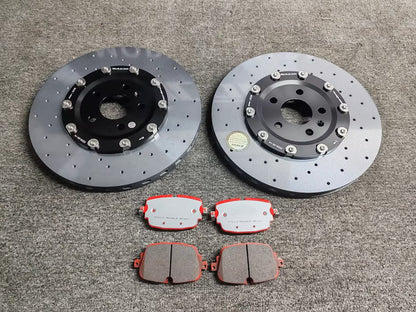 Carbon Ceramic Rotor Upgrade Kit (Rear) | B9/B9.5 RS5 (Comp Package) | ICOOH Braking Systems