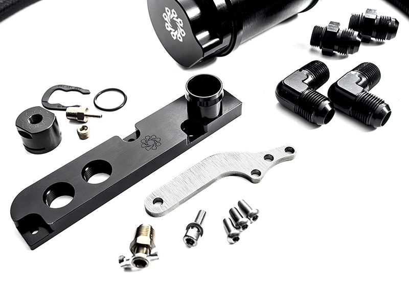 MK5 & MK6 Golf R 2.0T FSI Recirculating Catch Can Kit (For OEM Valve Cover) | Integrated Engineering