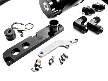 MK5 & MK6 Golf R 2.0T FSI Recirculating Catch Can Kit (For OEM Valve Cover) | Integrated Engineering
