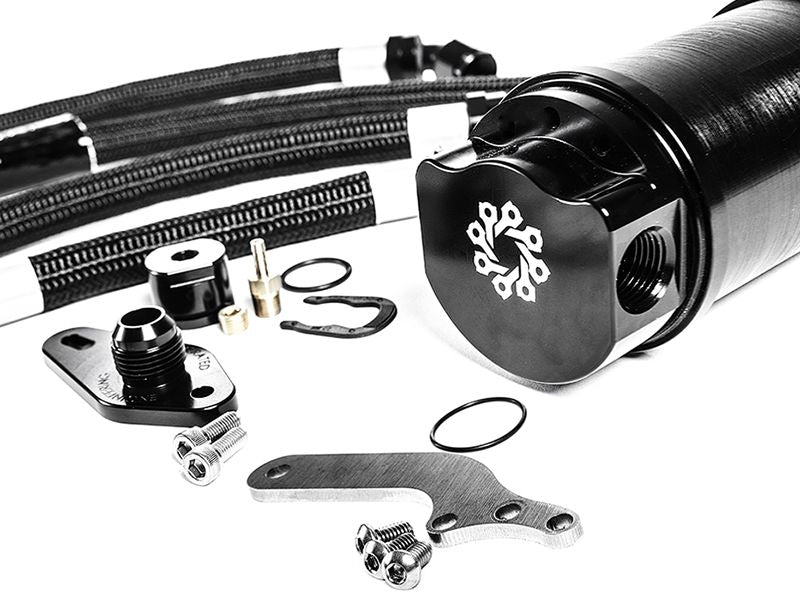 2.0T FSI Catch Can Kit For IE Billet Valve Cover | MK5, MK6 Golf R, Mk2 TTS | Integrated Engineering
