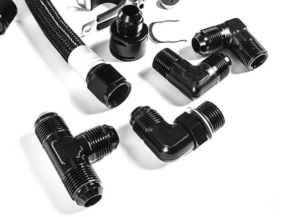 2.0T FSI Catch Can Kit For IE Billet Valve Cover | MK5, MK6 Golf R, Mk2 TTS | Integrated Engineering