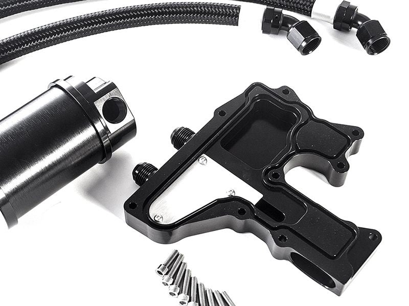 B8 A4 2.0T TSI Recirculating Catch Can Kit | Integrated Engineering