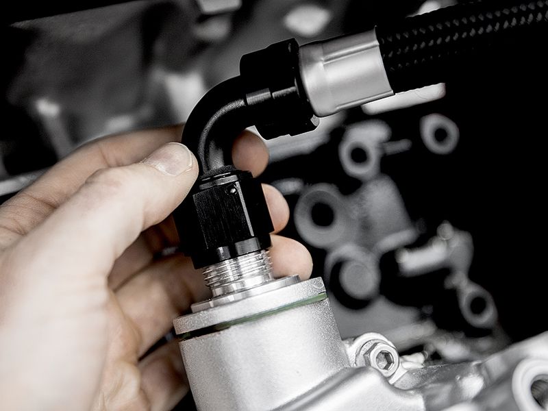 10AN Block & Valve Cover Breather Adapter Kit | 1.8T 20V Engines | Integrated Engineering